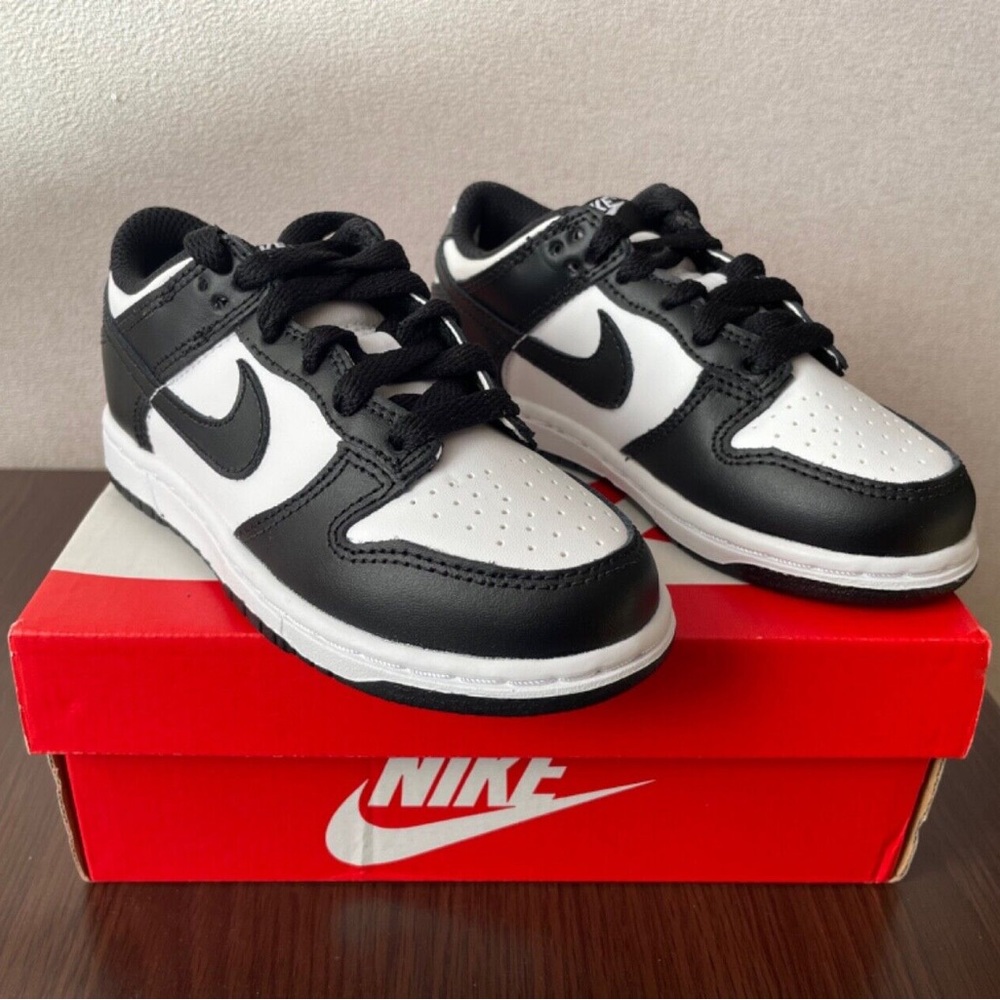 Nike Dunk Low PS TD 'Black White' CW1588-100 size 11c-3Y - Picture 7 of 9